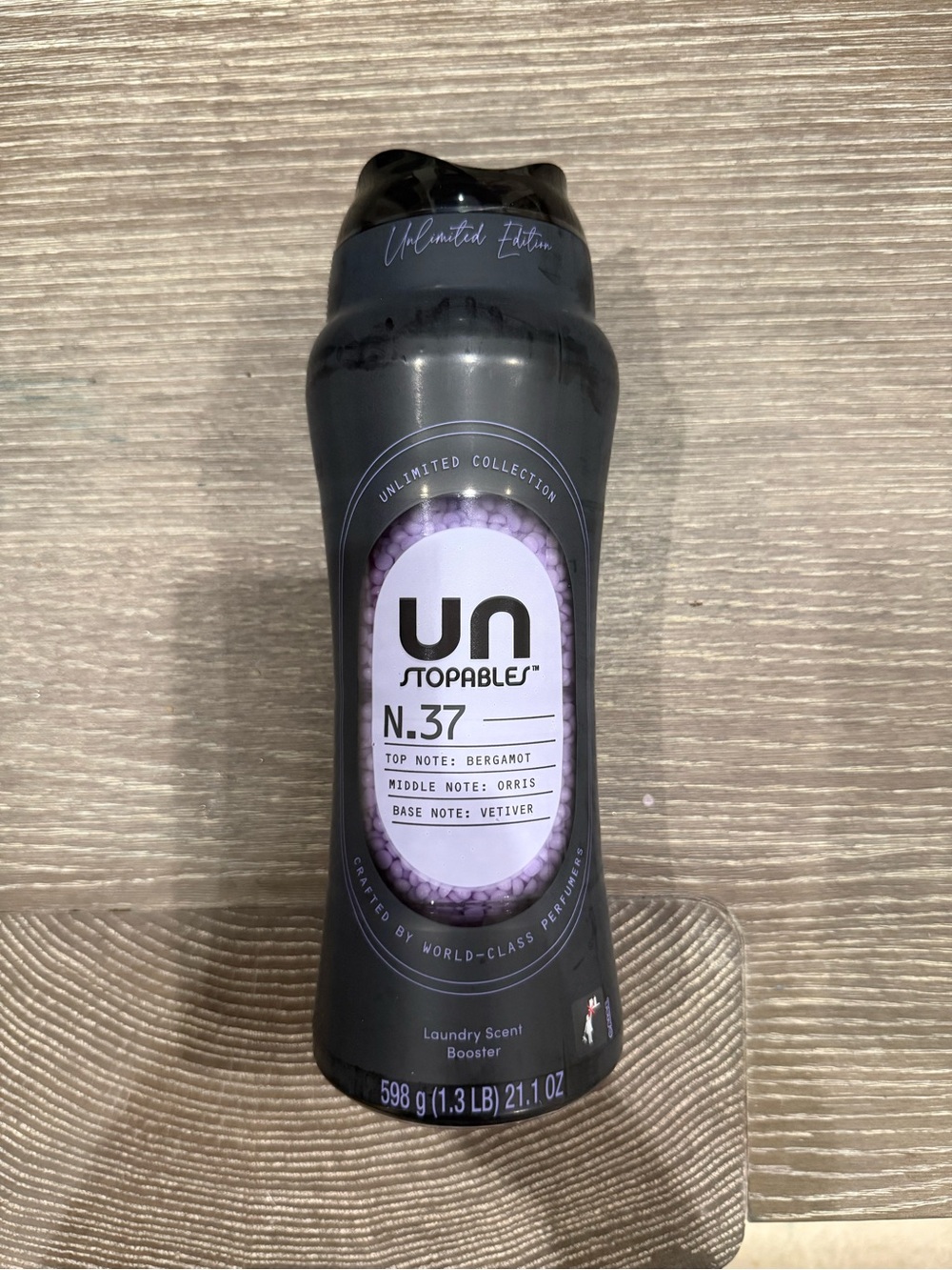 NWT Unstopables N.37 Laundry Scent Booster Bergamot Orris Vetiver